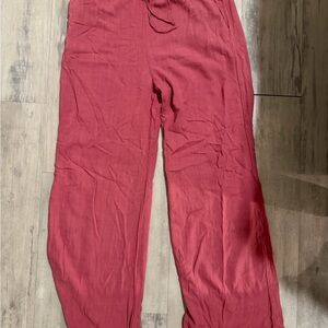 Stradivarius Deep Pink Trousers